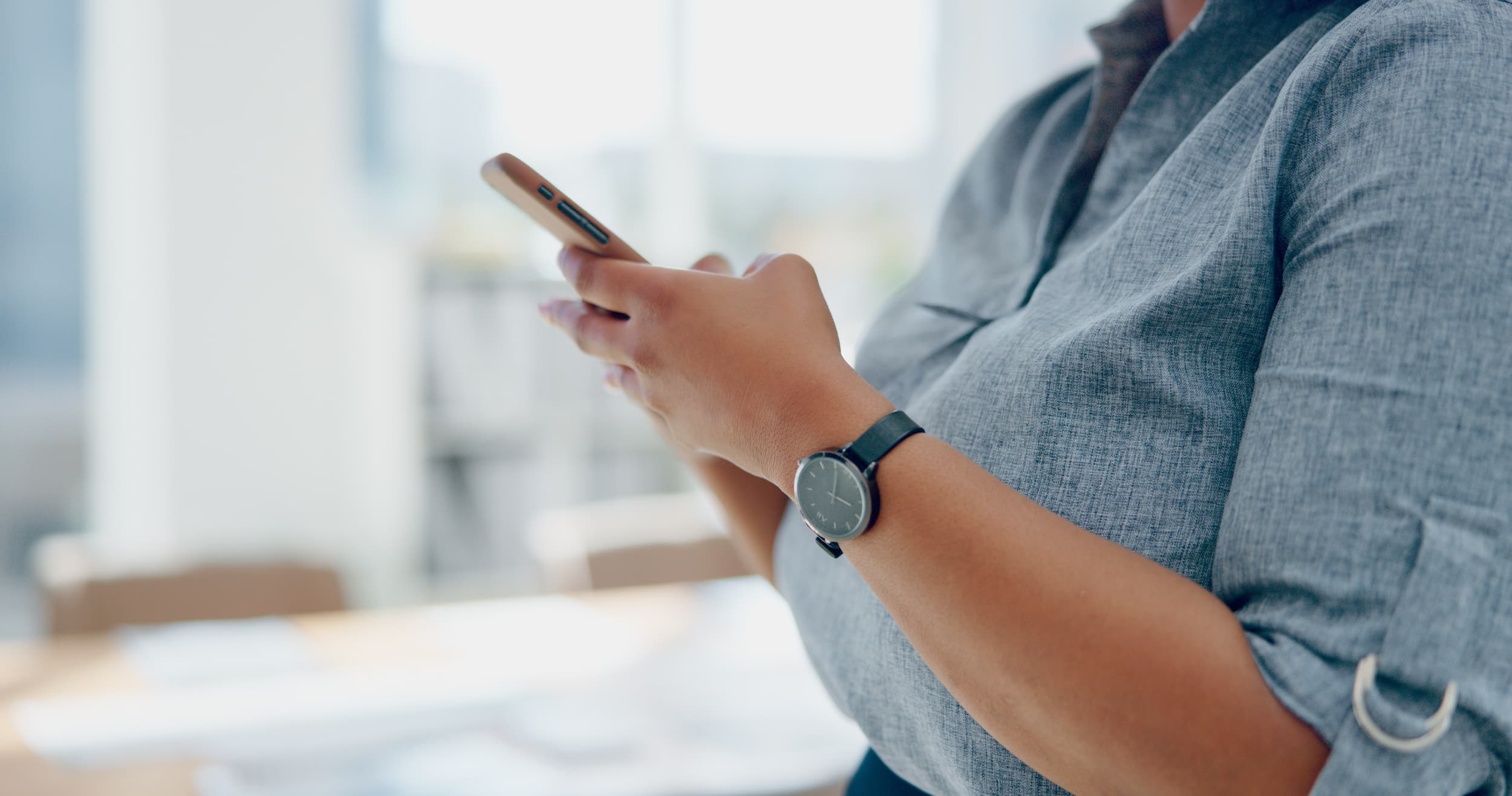 Patient booking dental payment plan on phone